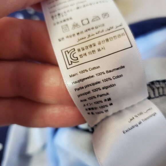 🌞 Navy Polka Dot Dress - Picture 6 of 6